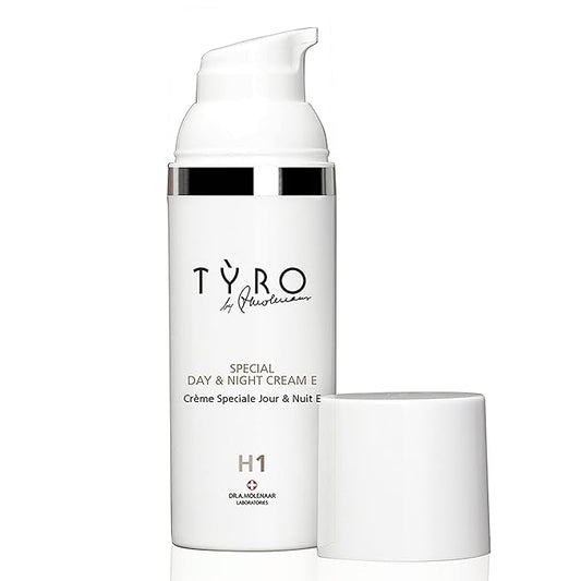 Tyro Special Day And Night Cream E - Prevents Skin Formation Of Wrinkles With A Supply Of Vitamin E - Strengthens The Moisture Barrier From Within - For Restoration And Balance Of The Skin - 1.69 Oz