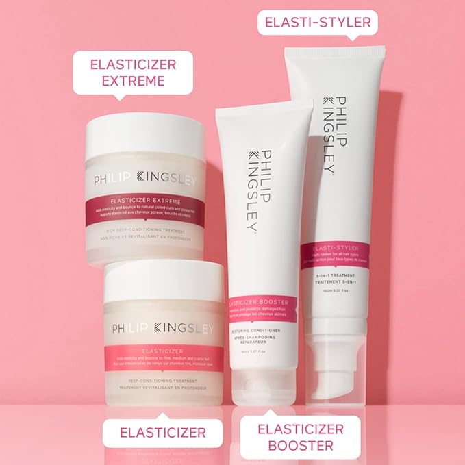 PHILIP KINGSLEY - Elasticizer | Deep Conditioner | Repair Hair Mask Treatment for All Hair Types | Pre-Shampoo Deep Conditioning Mask | Hydrates, Adds Shine and Reduces Breakage and Frizz | 2.53oz