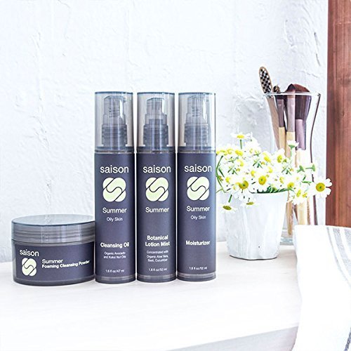 Saison® Summer Cleansing Oil | Organic, Natural, Vegan & Cruelty Free Beauty | Good for Oily Skin