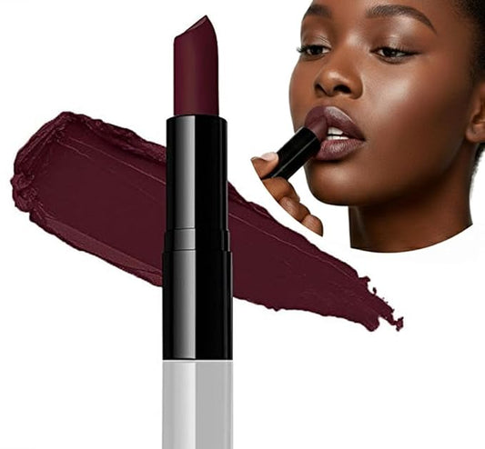 Flori Roberts Luxury Lipstick, Vibrant Lip Makeup for Women of Color or Deeper Skin Tones, Demi-Matte Texture, Hydrates and Conditions Lips