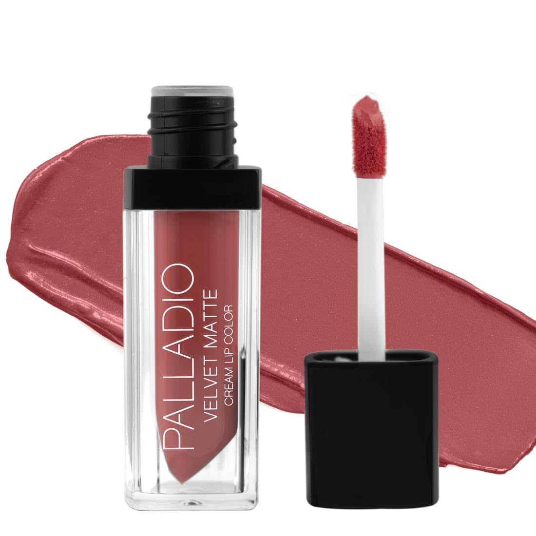 Palladio Velvet Matte Cream Lip Color, Sateen