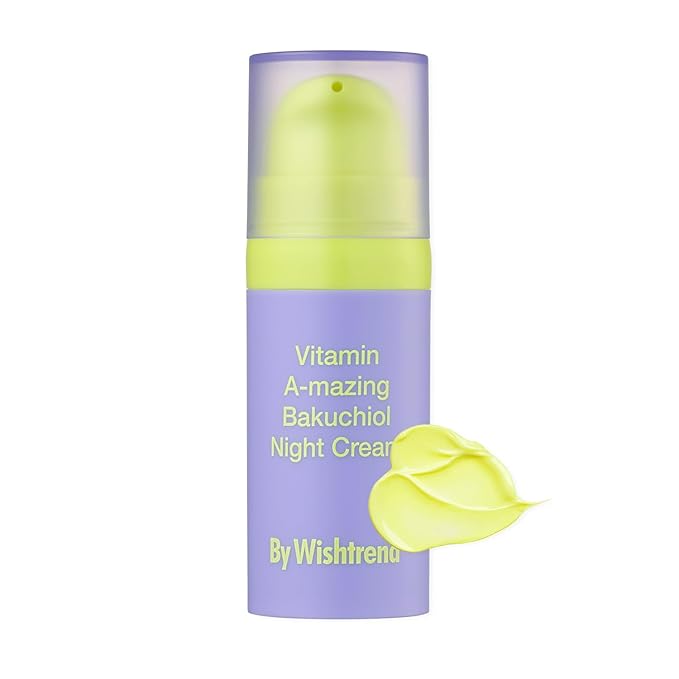 BY WISHTREND Vitamin A-mazing Bakuchiol Retinal Night Cream (0.35 Ounce (Pack of 1))