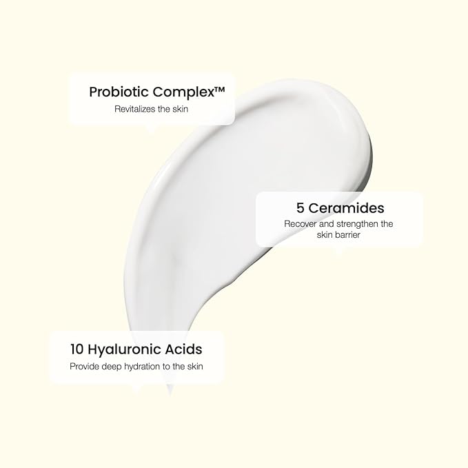 BIODANCE Skin-Glow Essence Cream, Moisturizing, Hydrating, Anti-Aging, Facial Moisturizer with Hyaluronic Acid, Ceramide, Korean Skin Care, Valentines Day Gifts for Her | 1.69 fl.oz, 50ml