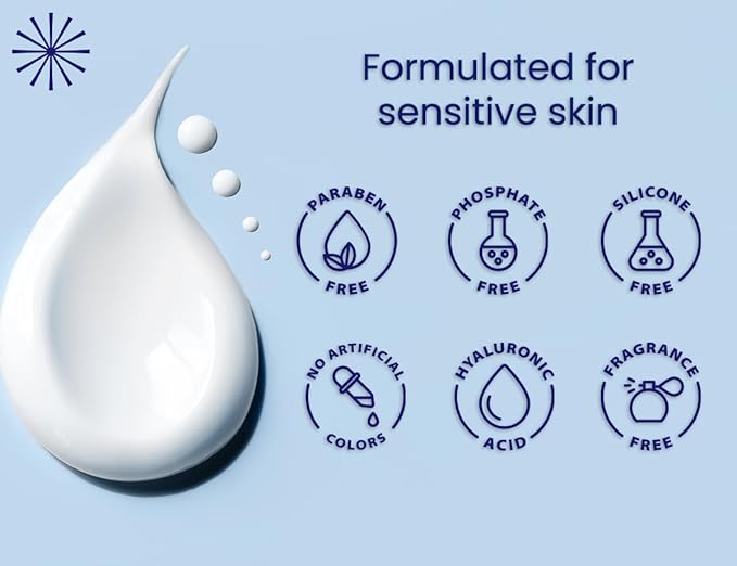 Moonlight Recovery Hydrating Night Cream for Sensitive Skin | Soothing Face Moisturizer for Redness, Dryness & Irritation | Fragrance-Free, Non-Comedogenic, Barrier-Repair