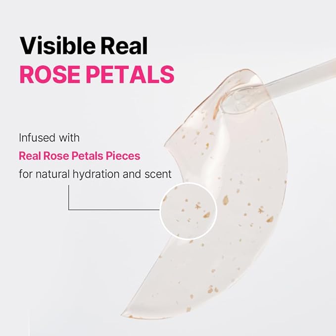 ISOI Rosy Glow Duo - Blemish Care Up Serum & Eye Wrinkle Patch for Glass Skin, Korean Skincare