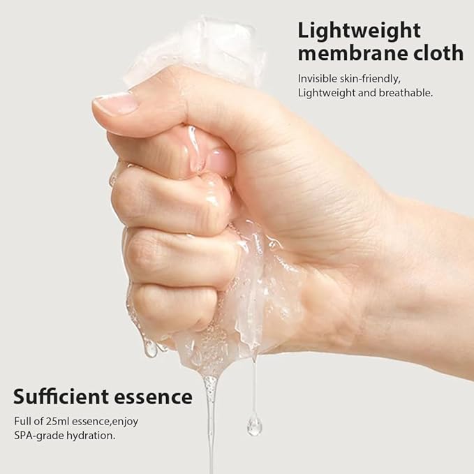 Face Sheet Mask Skincare,Hydrating Spa Face Mask For Sensitive Skin,Moisturize,Nourish for All Skin Types,Natural Skin Care Spa Face Mask for Women Men Girls,Pack of 6