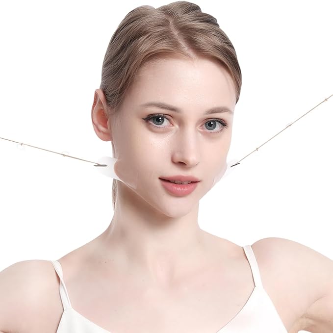 Face Lift Tape Invisible Instant, 80PCS Adhesive Lifting Saggy Skin Anti-Wrinkle Face Tape