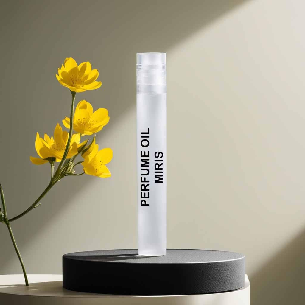 MIRIS Perfume Oil No. 23303, Inspired by Happy, Long-Lasting Men Roll-On, Rollerball 0.34 Fl Oz / 10 ml