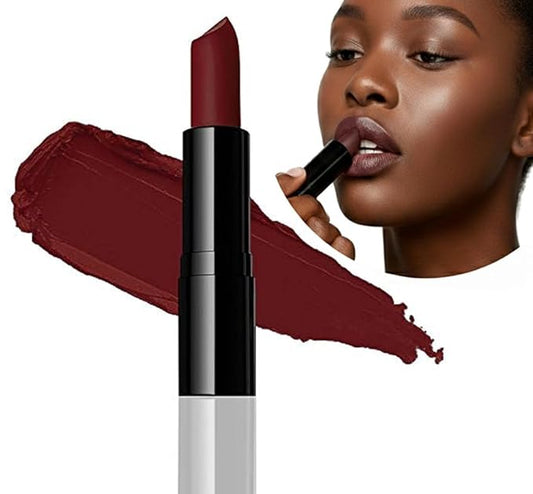 Flori Roberts Luxury Lipstick, Vibrant Lip Makeup for Women of Color or Deeper Skin Tones, Demi-Matte Texture, Hydrates and Conditions Lips