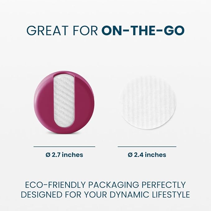 LastRound Reusable Makeup Remover Pads - 7 Washable Eco-Friendly Reusable Cotton Rounds for Face - Sustainable & Soft Cotton Face Pads for Facial Cleansing & Eye Makeup Removal - Travel Storage Case