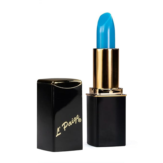 L’Paige LBL – Blue Color-Changing Lipstick and Lip Stain | Aloe Vera-Based, Long-Lasting, Moisturizing | Rich Pink-to-Burgundy Hue with a Creamy Finish