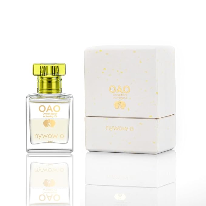 Orchid Hydration Facial Oil, Lightweight Botanical Face Oil for Deep Moisture & Radiance, Plant-Derived, for Dry & Sensitive Skin, 0.51oz