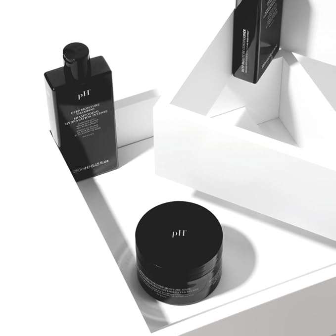 pH PURE HAIR Extra Butter Deep Moisture Hair Mask - Hydrating Mask to Nourish Dry & Damaged Hair, Enriched with Vitamin E & Rose Extract (6.7 Oz)