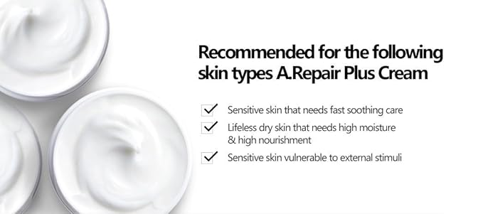 A.Repair Plus Cream for Irritable, Sensitive & Dry Skin 50ml (1.69fl.oz.)