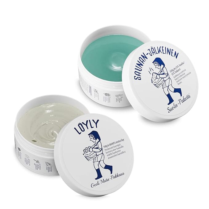 Best Sellers Bundled together: Salt Mask and Green Mud Vegan Collagen Mask.