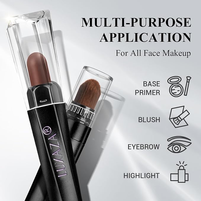 Classic 3PCS Neutral Eyeshadow Stick Makeup Set, Matte Cream Eye Shadow Eyeliner Brightener Pencil Crayon - I2