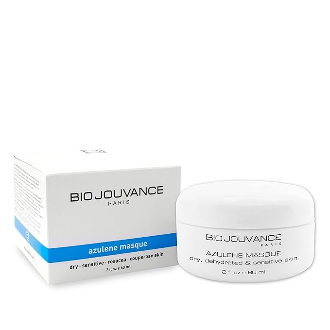 Bio Jouvance - Azulene Mask 2oz 60ml - Face Skin Care Treatment