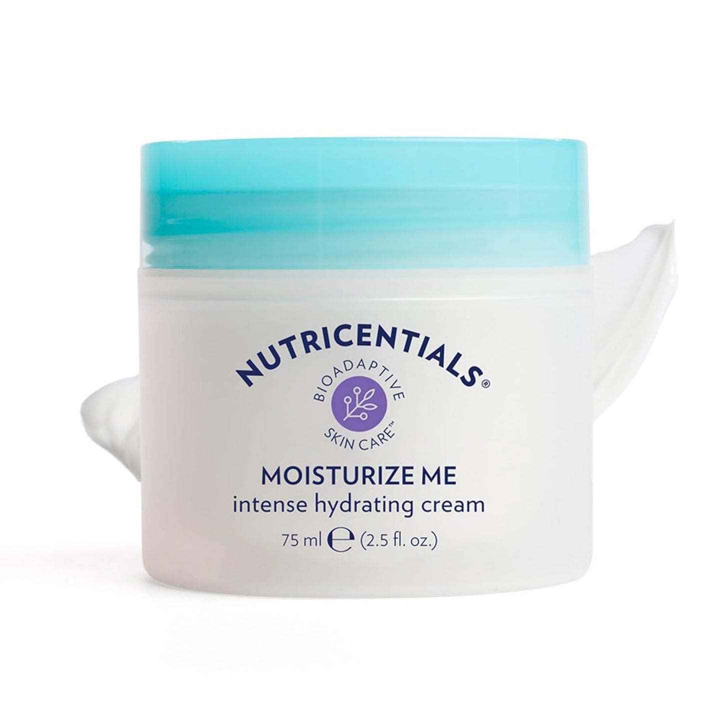 Nu Skin Moisturize Me Intense Hydrate Cream 2.5 fl oz - Nighttime Restoration with Bioadaptive Botanicals, Aloe, Pistachio Nut Oil, and Vitamin E - Wake Up to Refreshed, Soft, Smooth Skin