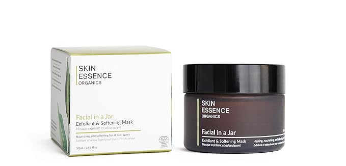 Skin Essence Organics Facial in a Jar - Exfoliant & Softening Mask - 50ml