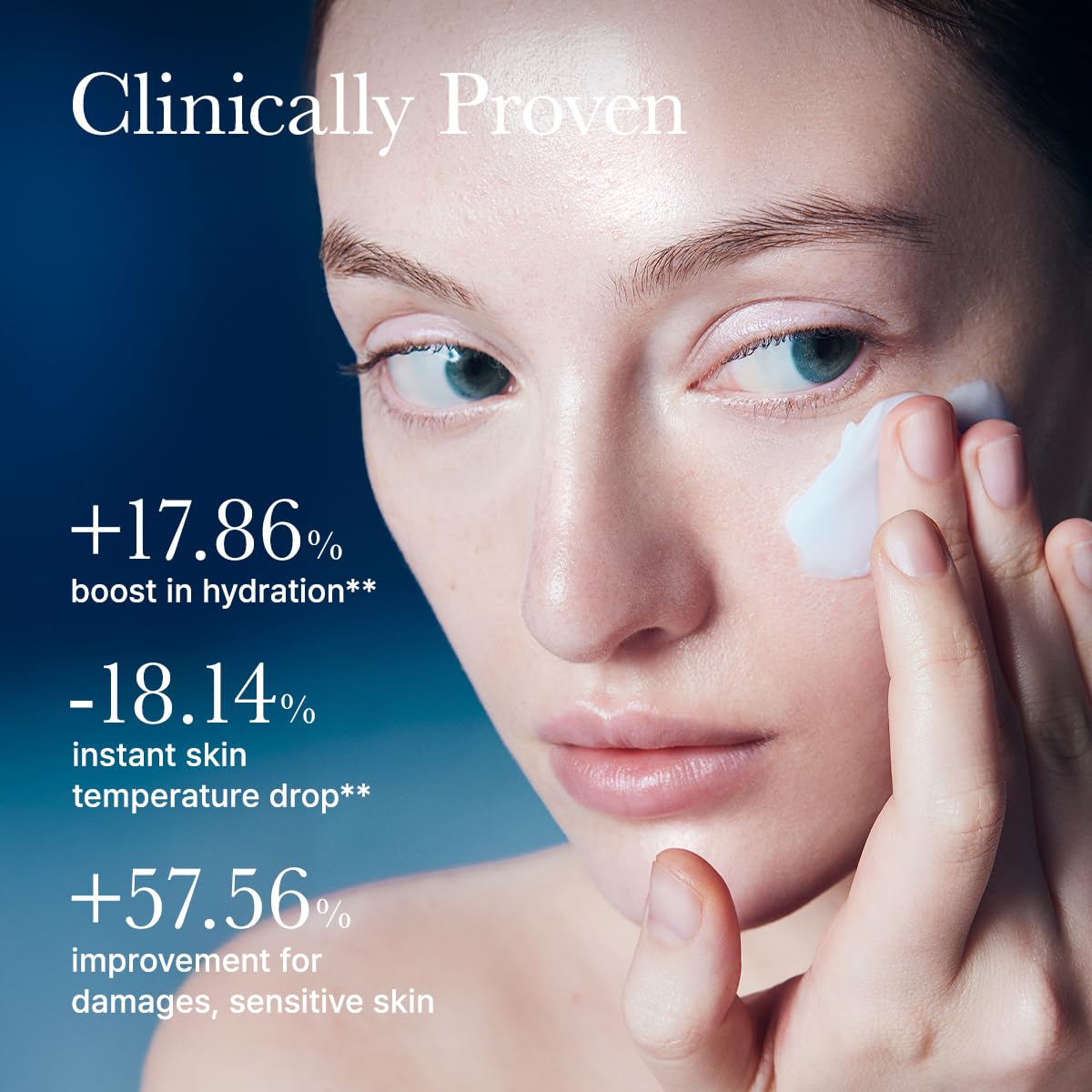 Deep Water Surge Soothing Cream, 2.70 fl oz, with Hyaluronic Acid, Cica PDRN and Ceramide