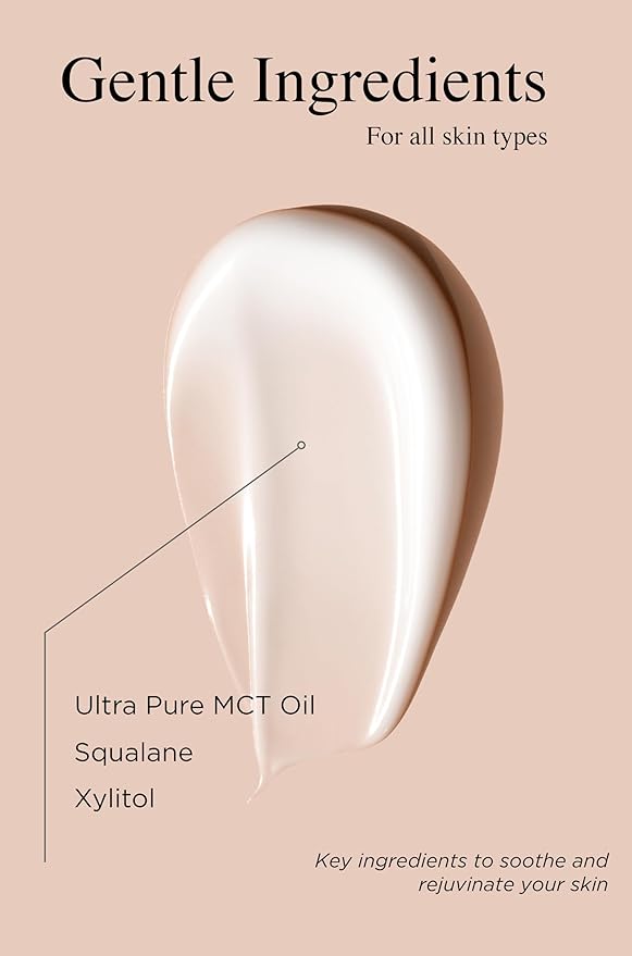 Seborrheic Dermatitis Face Cream for Sensitive Skin - Hydrates & Supports the Skin Barrier with MCT Oil, Squalane - Moisturizing Face, Scalp and Body Cream - No Steroids, Gentle Ingredients