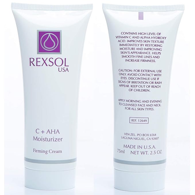 REXSOL C + AHA Moisturizer Firming Cream (75 ml / 2.5 fl oz)