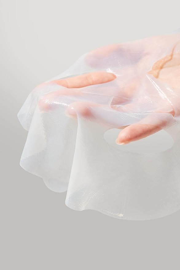 Galene 7 Hyaluronic Acid Bio Cellulose Gel Mask | Intense Hydration & Soothing Effects for Face | Skin Care Face Facial Mask | 100% Vegan, 330 g (6 pairs)