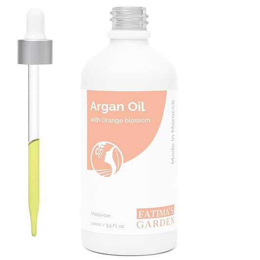 Fatima's Garden Argan & Orange Blossom Oil - Moisturizing Oil, 100ml