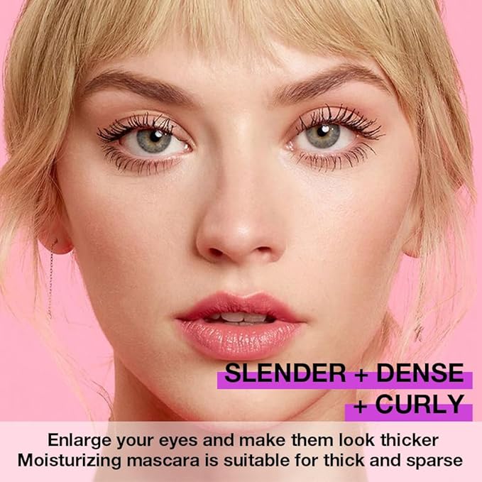 5 PCS Black Voluminous Original Volume Building Mascara Makeup, Lengthening, Defining, Curling, Multiplying, Buildable Formula,Cruelty Free,Waterproof Bulk Mascara Pack