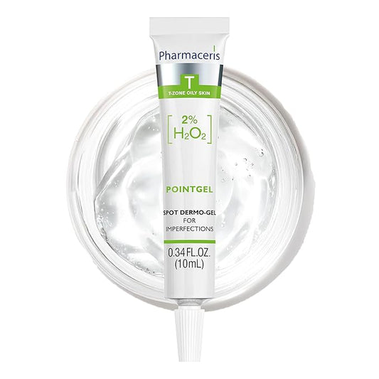 POINTGEL Spot Dermo-Gel For Imperfections with 2% Hydroperoxide, Salicylic Acid & D-Panthenol, Breakout Spot Gel, For Oily & Combination Skin, 0.34 fl oz