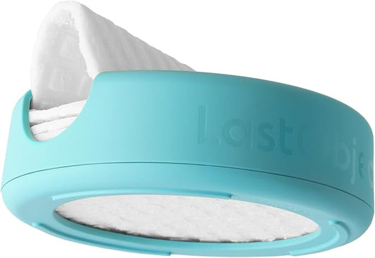 LastRound Reusable Makeup Remover Pads - 7 Washable Eco-Friendly Reusable Cotton Rounds for Face - Sustainable & Soft Cotton Face Pads for Facial Cleansing & Eye Makeup Removal - Travel Storage Case