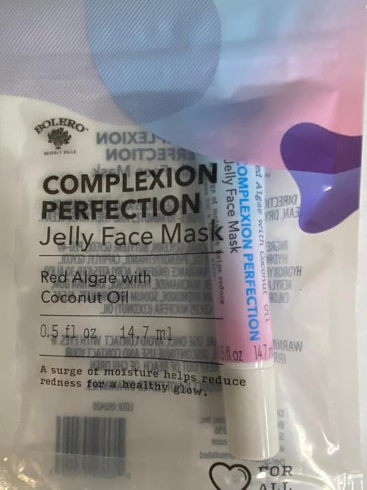 Complexion Perfection Jelly Face Mask Red Algae with Coconut Oil .5 oz