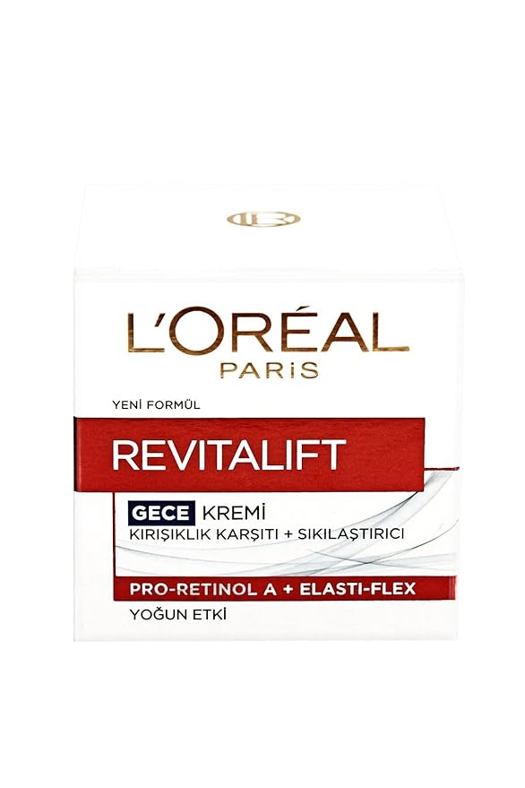 L'Oreal Paris Dermo-Expertise RevitaLift Night Cream, Frankincense, 50 ml