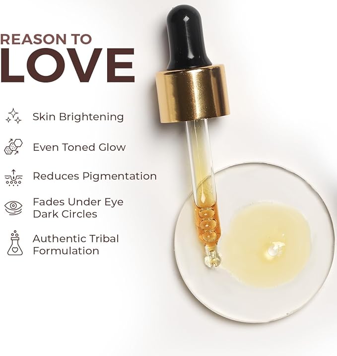 24k Kumkumadi Thailam, Skin Brightening, Oil, Toned Glow Enriched with Saffron Sandalwood, Chemical Free Natural, 30 ml Pack of 1 Standard