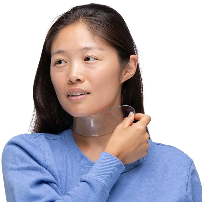 Dermaclara Neck Wrinkle Patches - Silicone Neck Patches for Wrinkles, Anti Aging and Tightening Overnight Skin Treatment for Women and Men, Anti-Wrinkle Pads, Reusable Up to 30 Times - 1 Patch