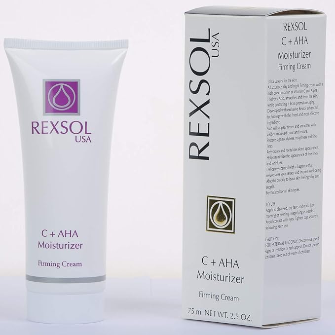 REXSOL C + AHA Moisturizer Firming Cream (75 ml / 2.5 fl oz)