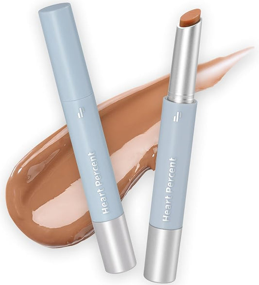 Heart Percent Dote On Mood Dewy Melting Lipstick High-Shine Glow & Wet Look Glossy Finish Lip Color, #06. Mood Brown