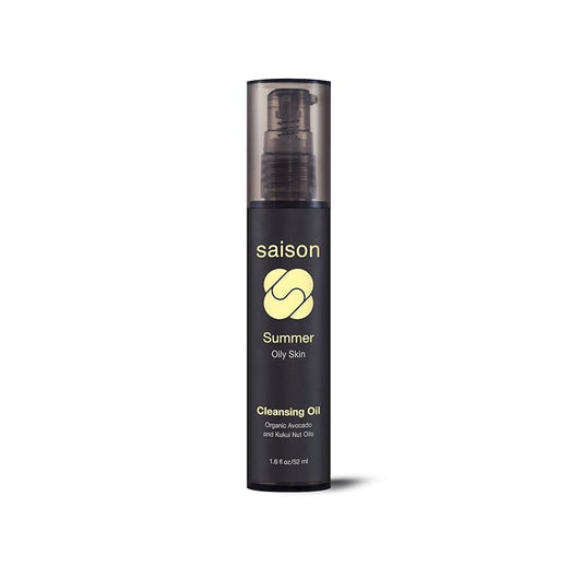 Saison® Summer Cleansing Oil | Organic, Natural, Vegan & Cruelty Free Beauty | Good for Oily Skin