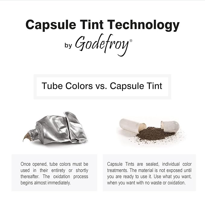 Godefroy Hair Color Tint Kit for 100% Gray Coverage, Light Ash Brown, 20 Applications, Long-Lasting Root Touch-Up for Men & Women, Pre-Measured Capsules, No Waste, DIY Salon-Quality Results at Home