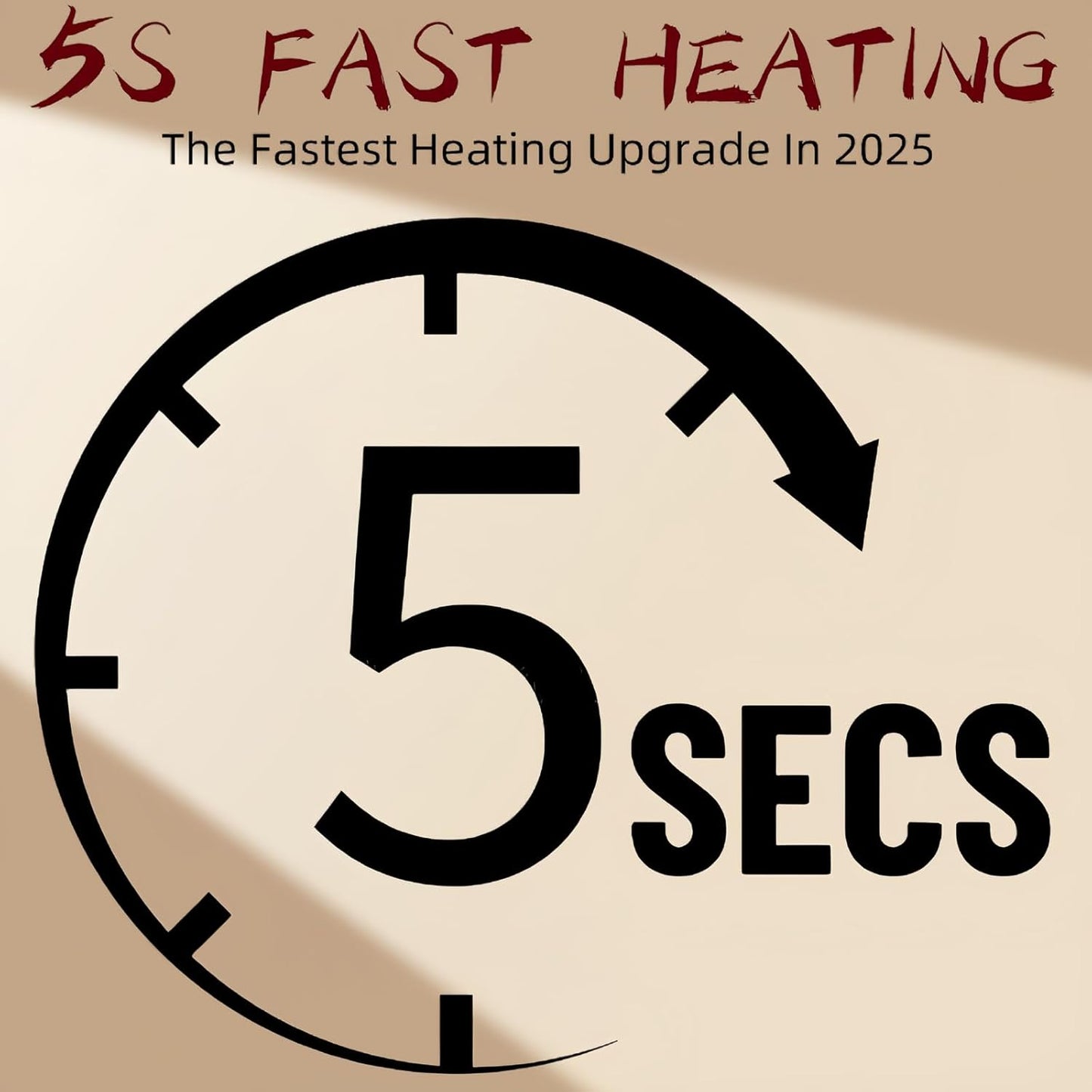 2025 Upgraded Heated Eyelash Curler – Fast 5s Heat-Up, USB Rechargeable Electric Eyelash Curler, 3 Temperature Modes, LED Display, Anti-Burn, 24H Long-Lasting Curl, Perfect Gift for Women (Red)