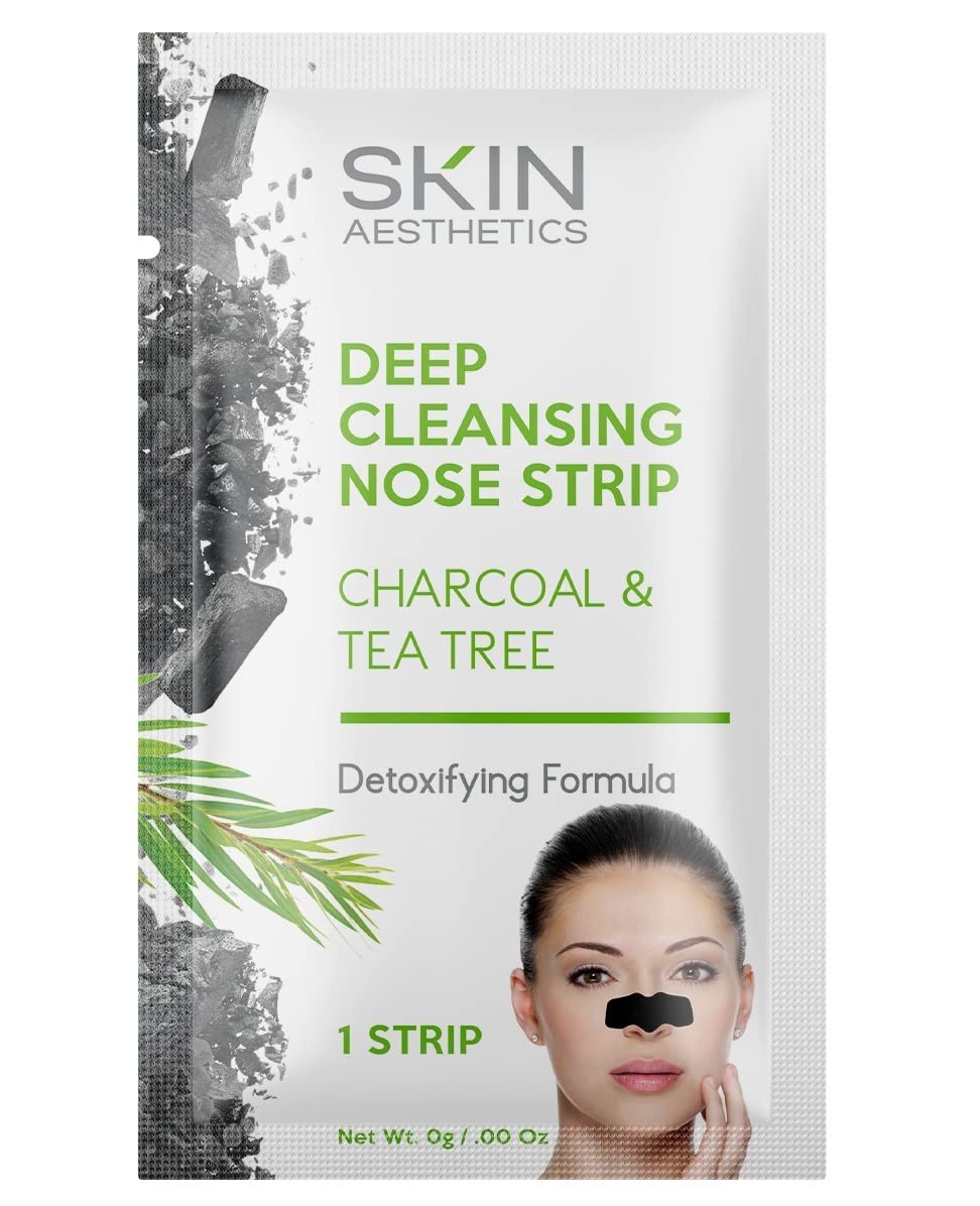 Charcoal & Tea Tree Peel-Off Face Mask - Deep Cleansing, Pores, Blackhead Remover - Dermatologist Tested Korean Skincare - Clean Beauty, Natural Ingredients, Cruelty-Free - 6.7 Fl oz
