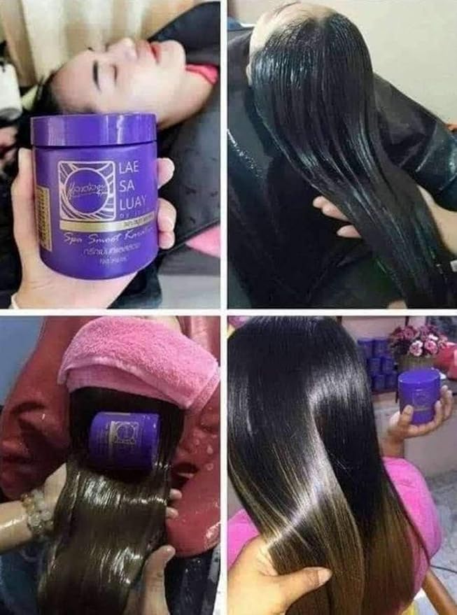 Spa Charcoal Keratin Hair Smoot Treatment Restore Damage Hair, 250 ML