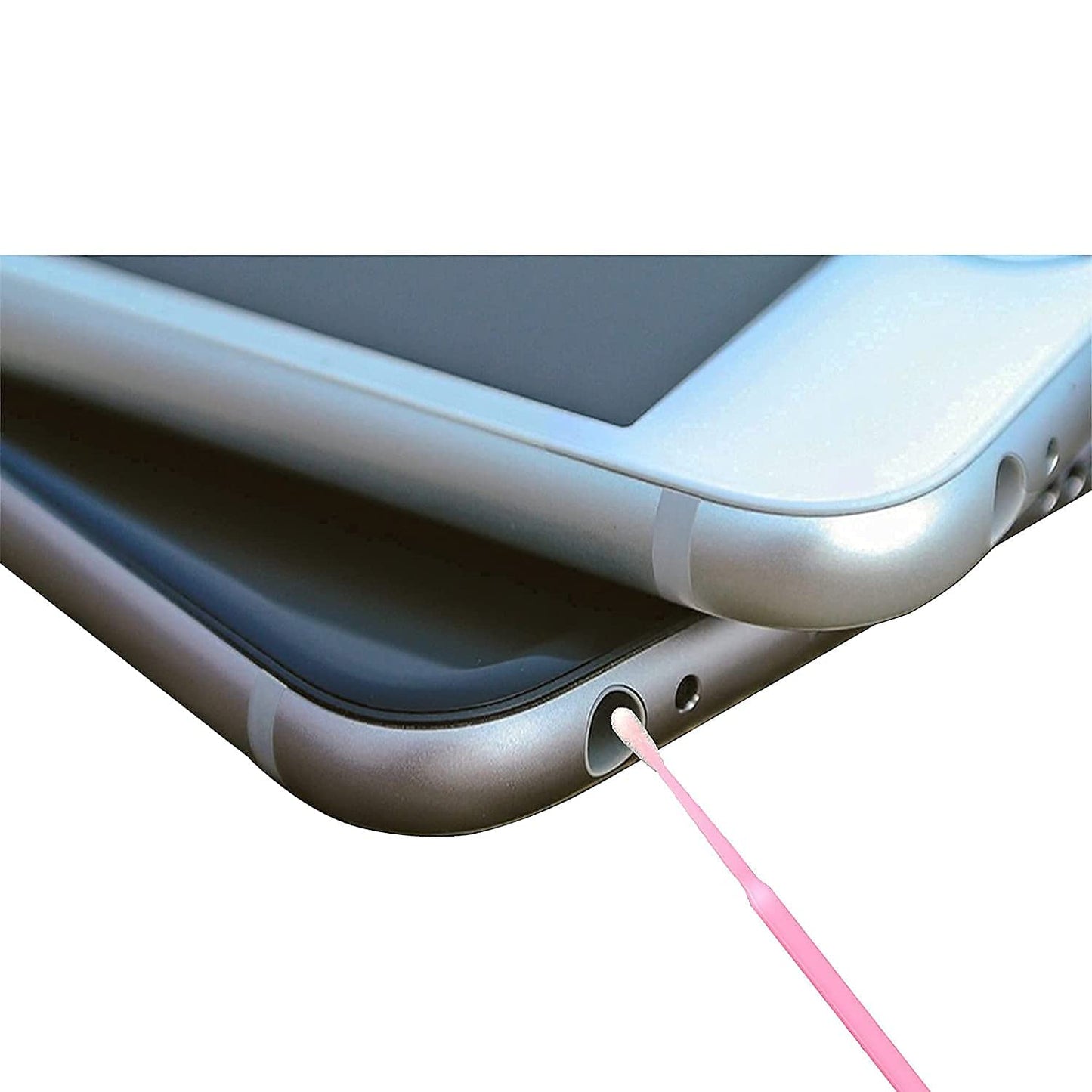 2100PCS Microswabs for Eyelash Extensions，Micro Applicators Brush for Cleaning and Applying Make-up Pink (Head Diameter: 2.0mm)