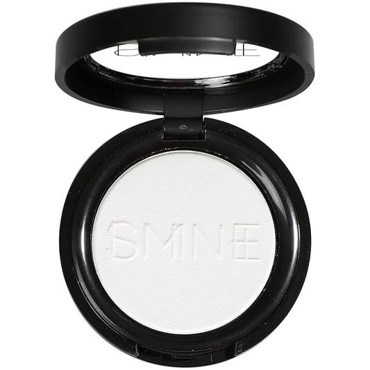IS'MINE Single White Matte Eyeshadow Powder Palette High Pigment, Longwear, Intense Color Best White Eyeshadow