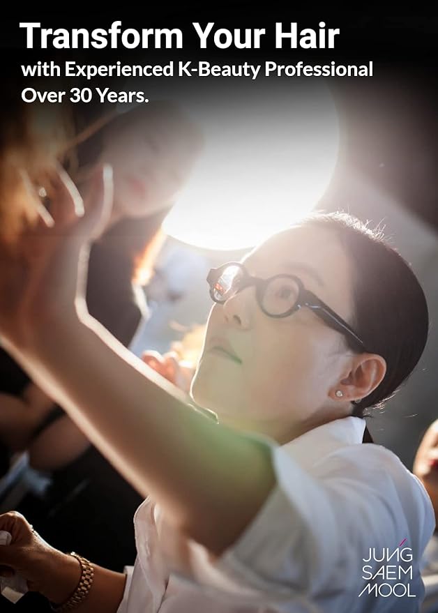 JUNG SAEM MOOL OFFICIAL Salon.ZIP Protein Hair Treatment Pack - 6.8 fl oz (200 ml) | Korean Beauty | Hair Essence Cream for Damaged Hair