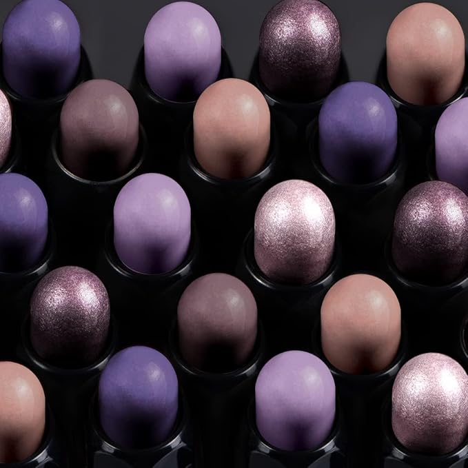 Neutral Eyeshadow Stick Makeup Set, Metallic Shimmer Matte Cream Eye Shadow Eyeliner Brightener Pencil Crayon - Classic 6PCS A012