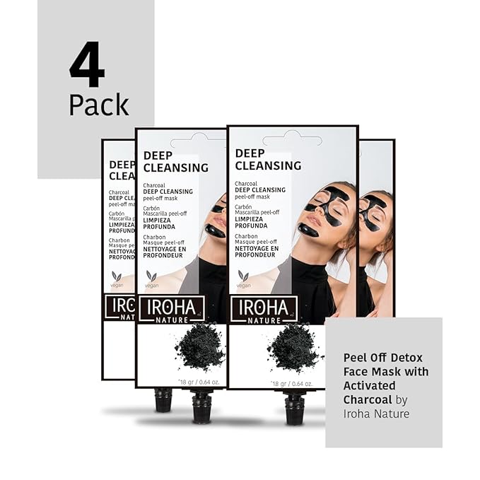 Salicylic Acid Pimple Patches (90 Patches in 5 Packs) + Activated Charcoal Peel-Off Mask (4 Pieces) -Acne Treatment with Tea Tree and Centella Asiatica & Green Tea Peel Off Mask-Total Bundle 10 pieces