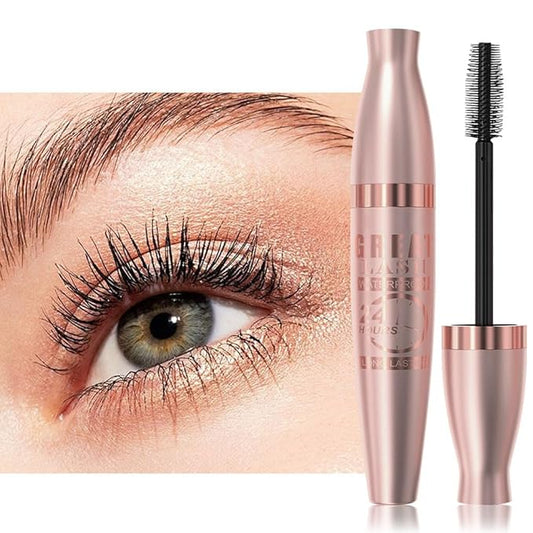 Waterproof Voluminous Original Volume Building Mascara Makeup (Black)