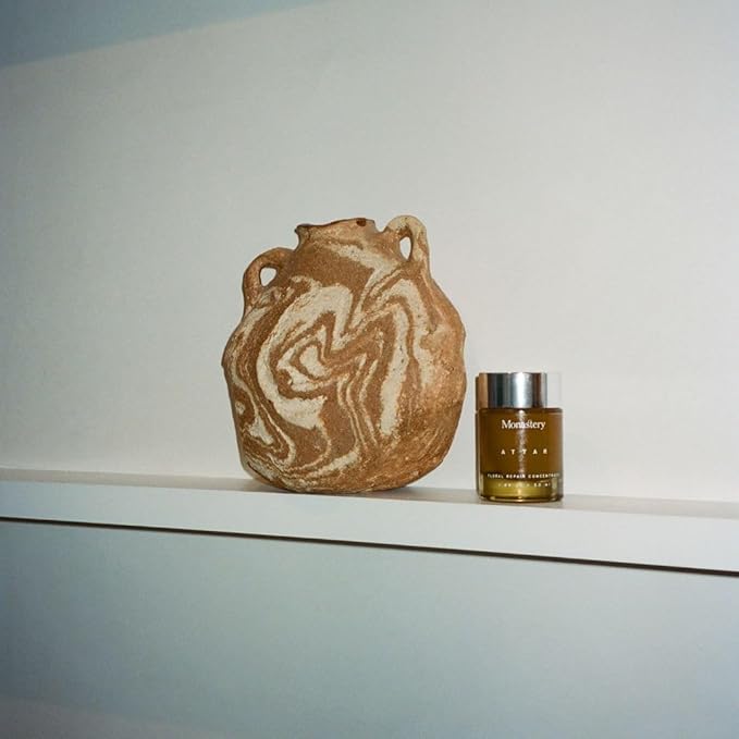 Attar Floral Repair Concentrate, 50ml, Face Moisturizer, Essential Oil Free, Nourishing Balm for Radiant Glow, Hazelnut, Rosehip Seed, Rare Rose Extracts, Jasmine Sambac