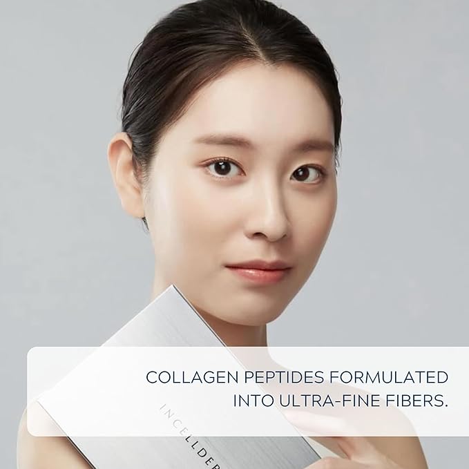 Incellderm Collagen 100 Melting Sheet Mask | Collagen-Infused Formula | Ultra-Fine Fiber Technology for Optimized Absorption and Hydration | Supports Skin Smoothness and Elasticity